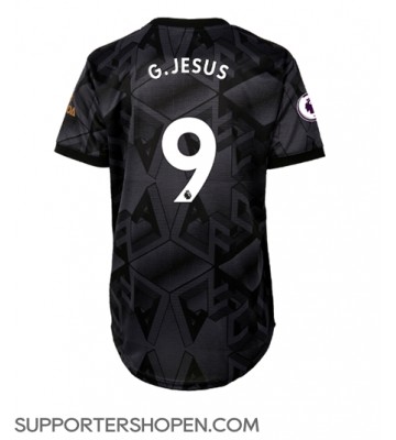 Arsenal Gabriel Jesus #9 Borta Matchtröja Dam 2022-23 Kortärmad